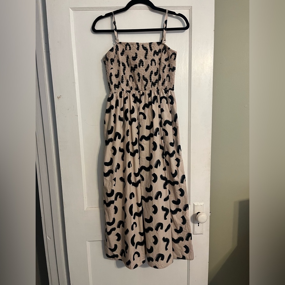 Leopard Print Maxi Dress